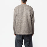 Cardigan Mole Grey Hairy Wool M2266CM