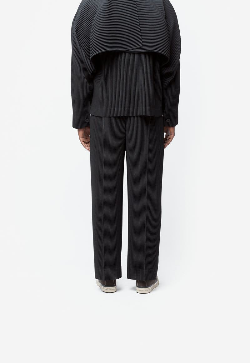 Monthly Colour January Pleated Pant Black HP66-JF014-15