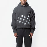 MJ IH Crop Hoodie Black/White IM7367-010