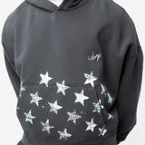 MJ IH Crop Hoodie Black/White IM7367-010
