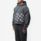 MJ IH Crop Hoodie Black/White IM7367-010