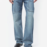 Chance Denim Patched Blue Vintage Wash MS26DE01-CO06-502