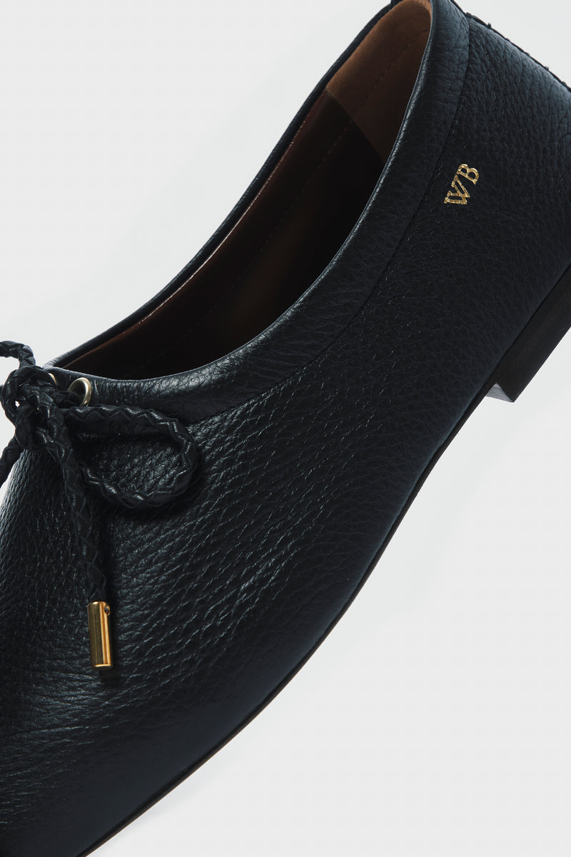 Julien Lace Up Slipper Black WBM46510A-23021-999