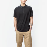 Frame Short Sleeve Polo Shirt M Black X000007208