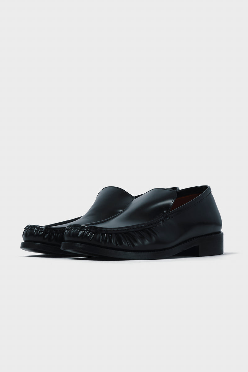 Leather Loafers Black FN-MN-SHOE000286