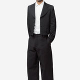 Men's Cropped Blazer Black PQ-J050-051