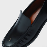 Leather Loafers Black FN-MN-SHOE000286