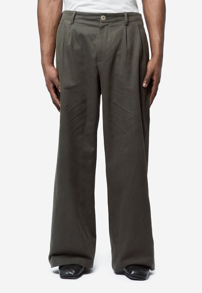 Men's Bridge Chino Antique Mudd Coated Sateen M2264BAM