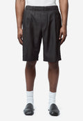 Men's Leisure Shorts Still Black Calm Cupro Cotton M2264LSB