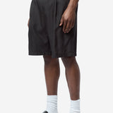 Men's Leisure Shorts Still Black Calm Cupro Cotton M2264LSB