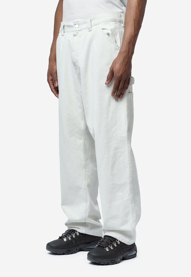 Men's Mercer Single Knee Pant Stripe Graphite/Waxed Bleached I036531