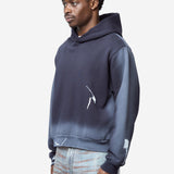 Sprayed Logo Hoodie Navy/White FN-UX-SWEA000111