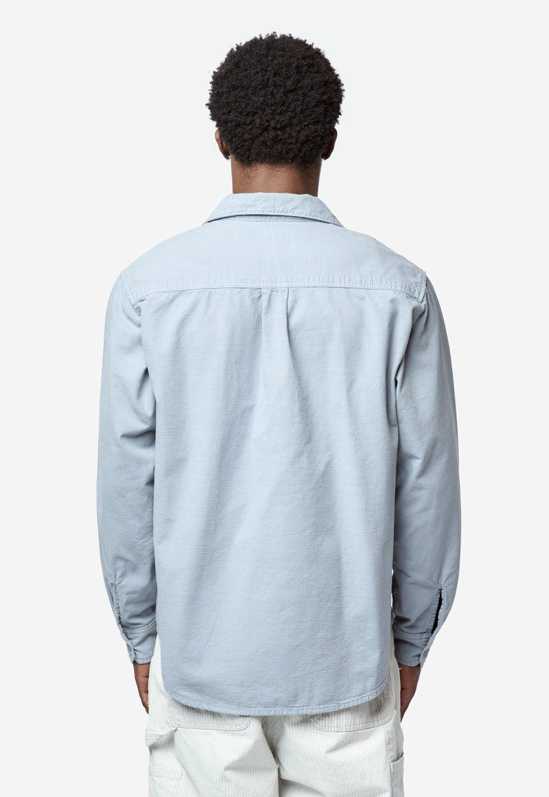 Men's Long Sleeve Kelsey Shirt Mirror Garment Dyed I036506