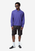 Men's Leisure Shorts Still Black Calm Cupro Cotton M2264LSB