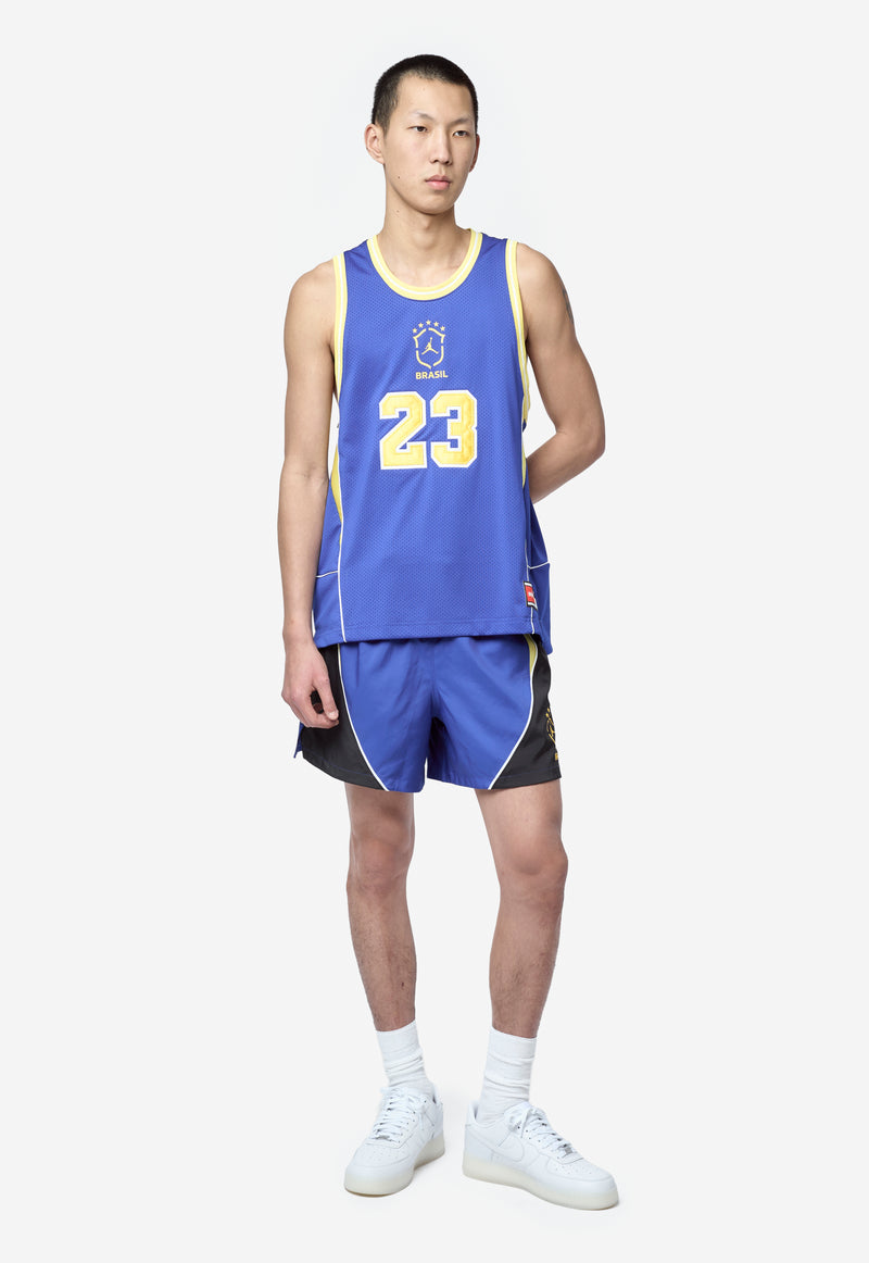 Men's Jordan Brooklyn Shorts Old Royal/Old Royal/Yellow Pulse IM5104-417