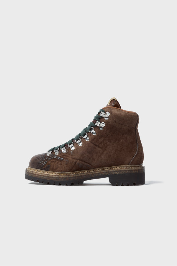 Whymper Boots Folk Dark Brown 0126102002004