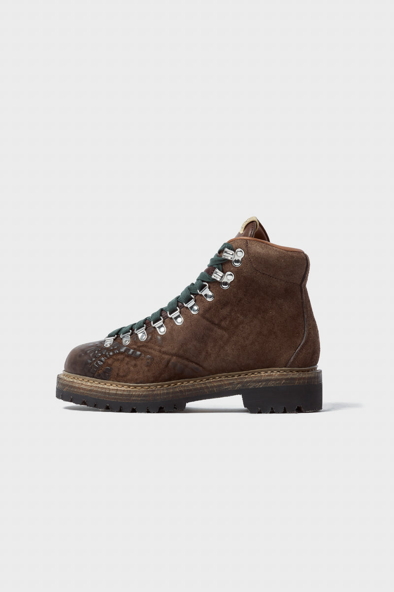 Whymper Boots Folk Dark Brown 0126102002004
