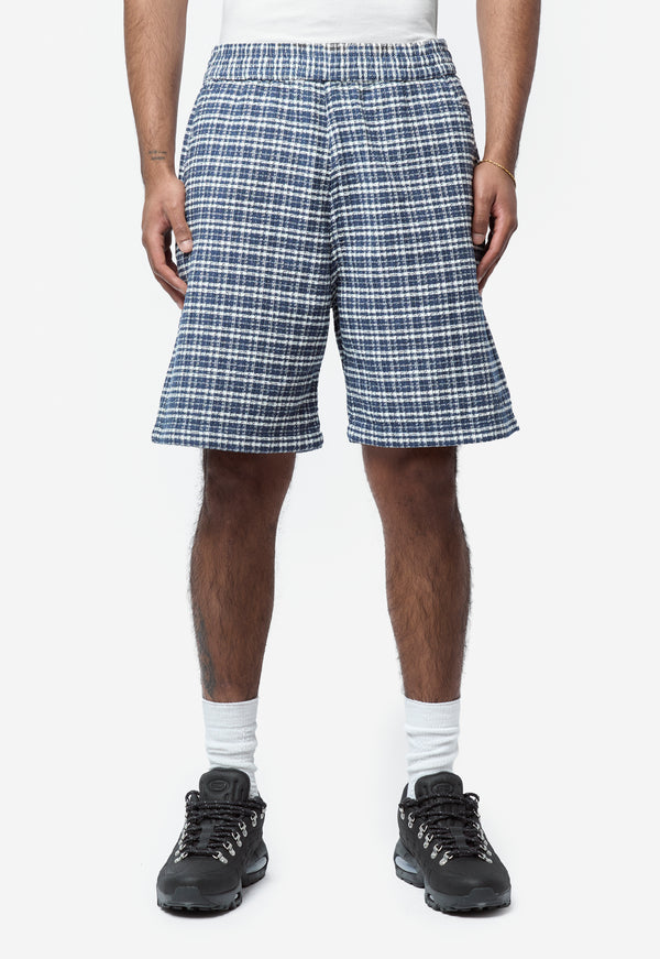 Men's Kander Short Kander Check Blue River I036196