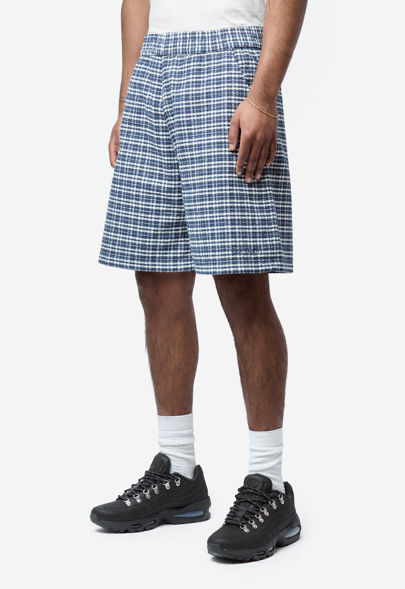 Men's Kander Short Kander Check Blue River I036196