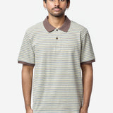 Men's Short Sleeve Dion Polo Dion Stripe Wax I036306