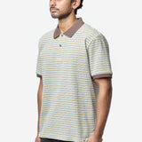 Men's Short Sleeve Dion Polo Dion Stripe Wax I036306