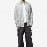 Men's Every Shirt Willow Grey Softflow Tencel M2262EWG