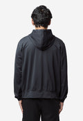 Men's Ruffle Zip Sweater Black PQ-T030-051-1-3