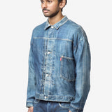 Levi's Printed Denim Jin Jacket Indigo WQ-J904-100-1-3