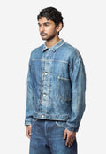 Men's Levi's Printed Denim Jin Jacket Indigo WQ-J904-100-1-3