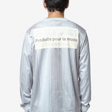 Men's Logo Sports Jersey Top Grey FN-MN-TSHI000680