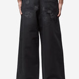 Men's Mended Trousers-Regular Fit Black FN-MN-TROU00181