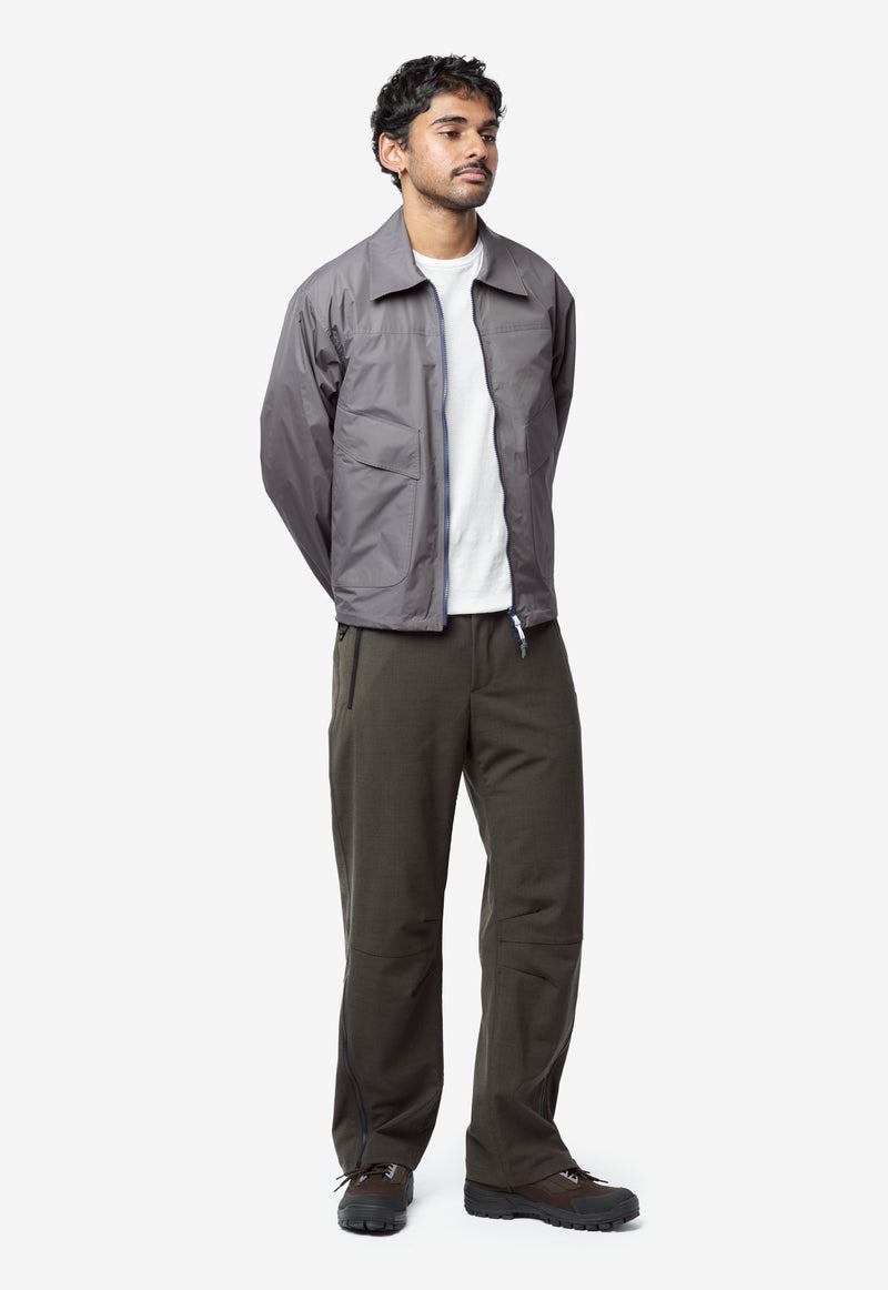 Men's Techno App Reversible Jacket 07 Asphalt Grey DG031278BR07