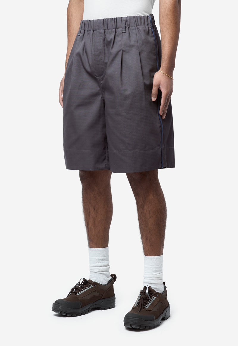 Men's Piping Rainstop Shorts 38 Stone Grey DG012256DT38