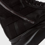 Men's Low Army Abstract All Black DUO01F4848