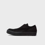 Men's Laceless Vintage Sneaks All Black DU01F4811