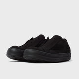 Men's Laceless Vintage Sneaks All Black DU01F4811