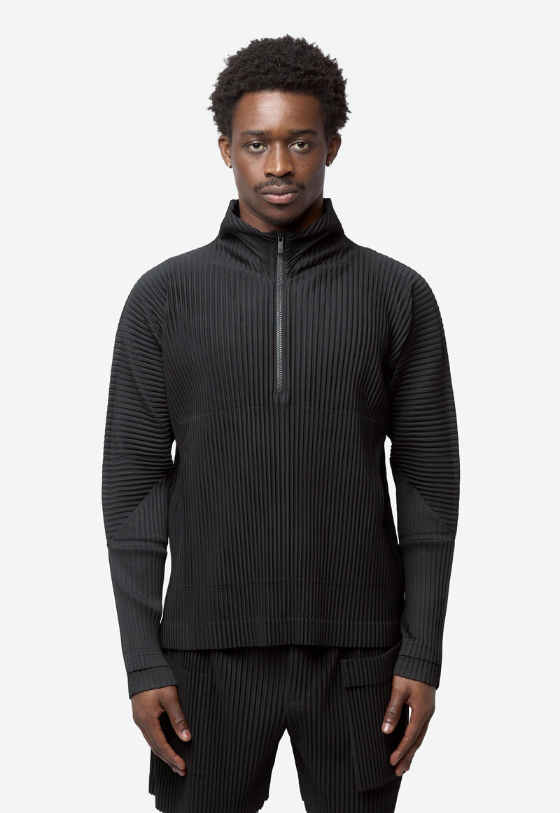 Men's Monthly Colour March Zip Sweater Black HP66-JK032-15