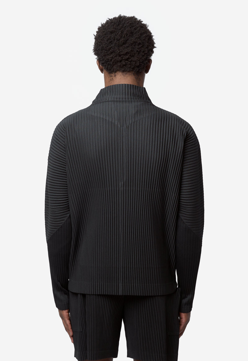 Men's Monthly Colour March Zip Sweater Black HP66-JK032-15
