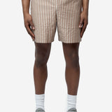 Men's Stripe Jersey Shorts Brown HP66-JF317-44