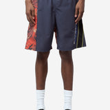 Unisex Collage Swim Shorts Orange Camo Navy 189WSP05208