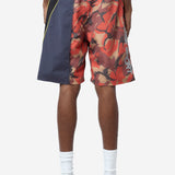 Unisex Collage Swim Shorts Orange Camo Navy 189WSP05208