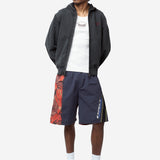 Unisex Hooded Zip Crew Black 682JS02002
