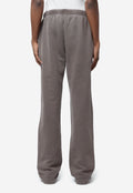 Unisex Straight Leg Sweatpant Brown Washed 687JS02700