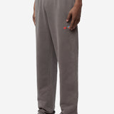 Unisex Straight Leg Sweatpant Brown Washed 687JS02700