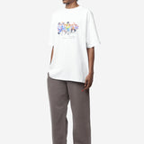 Unisex Oversized Short Sleeve T-Shirt White 621JE060000