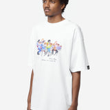 Unisex Oversized Short Sleeve T-Shirt White 621JE060000