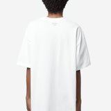 Unisex Oversized Short Sleeve T-Shirt White 621JE060000