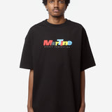 Unisex Oversized Short Sleeve T-Shirt Black 621JE06001E