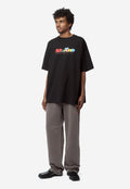 Unisex Straight Leg Sweatpant Brown Washed 687JS02700