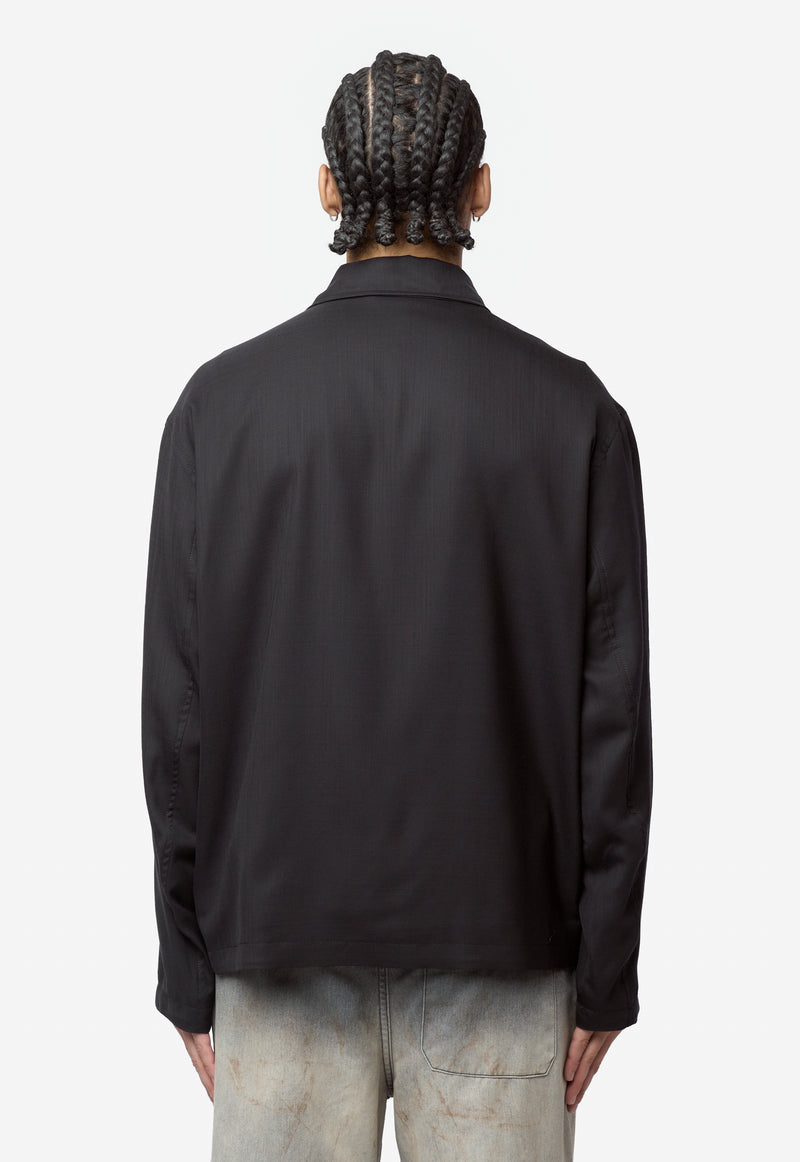 Men's Evolved Jacket Eclipse Black Merino Voile M2261EEB
